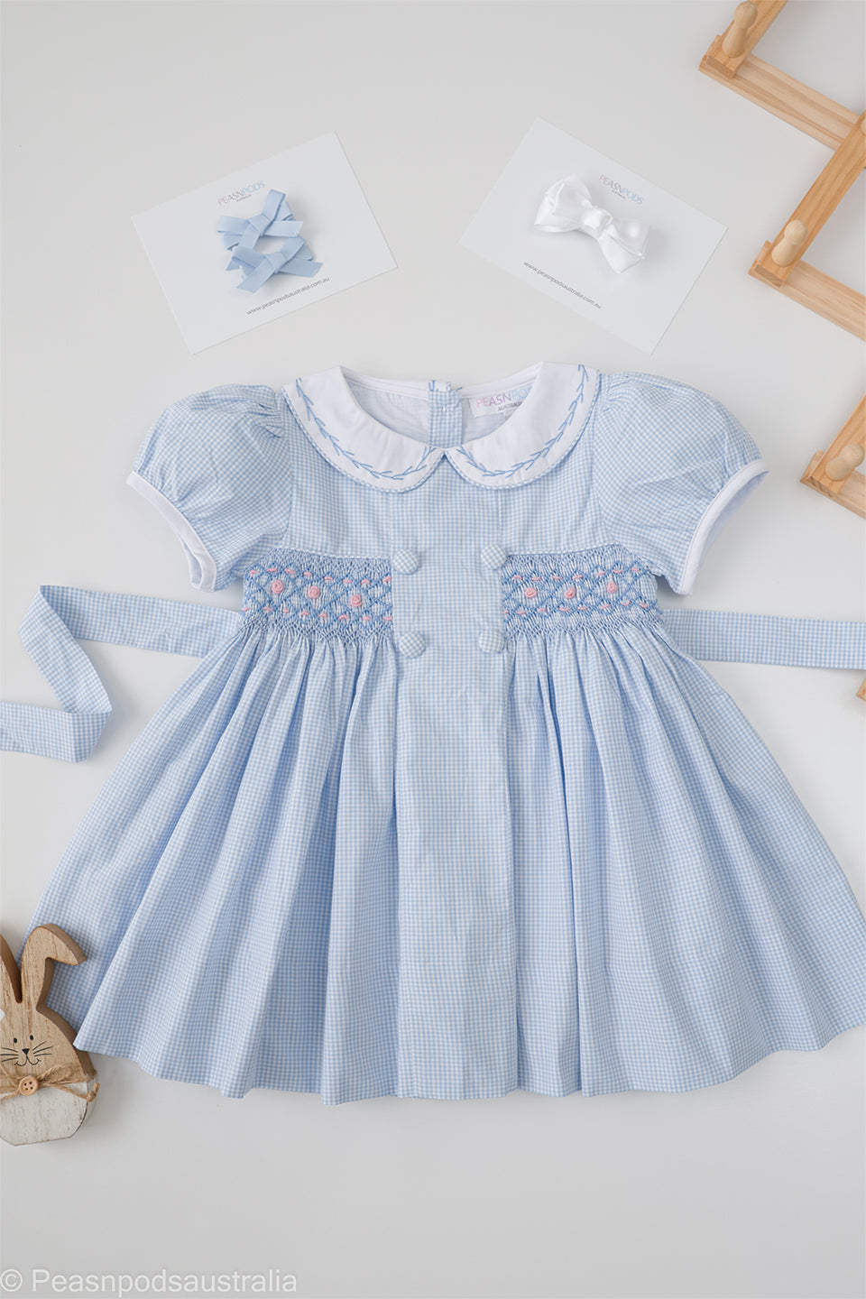 blue gingham dress australia Blue Gingham 100% Linen Multiway Wrap Dress Aulieude