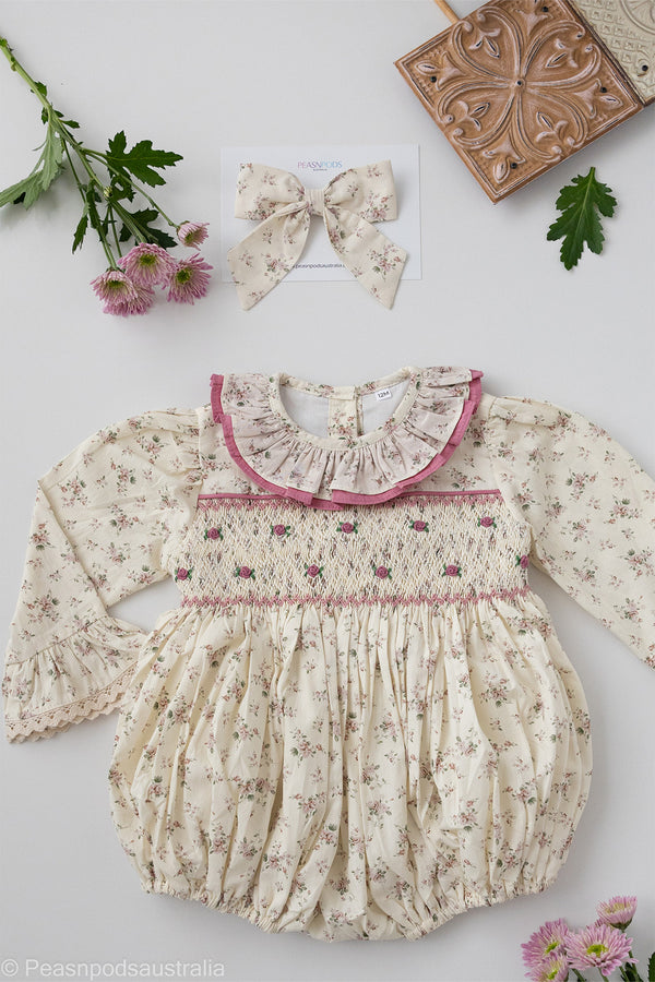 Muave Medow Bubble Romper