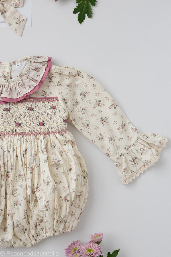 Muave Medow Bubble Romper