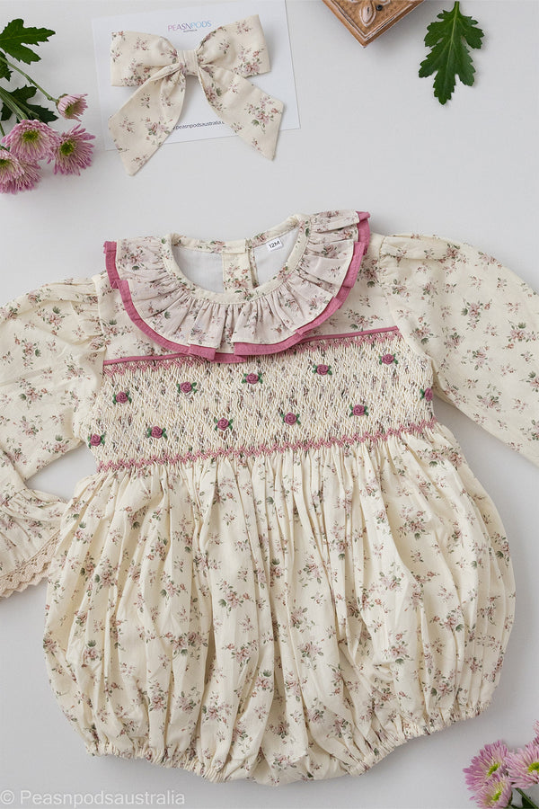 Muave Medow Bubble Romper