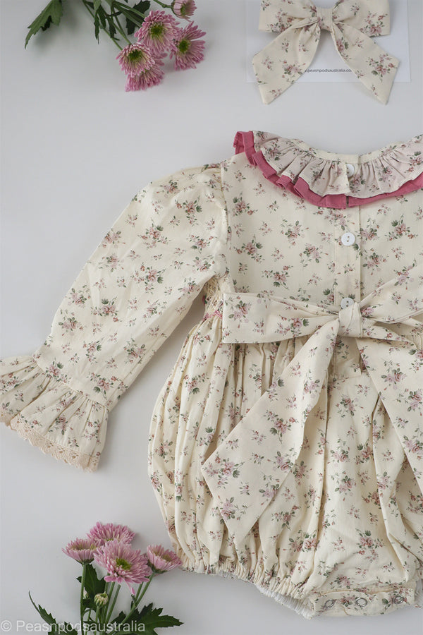 Muave Medow Bubble Romper