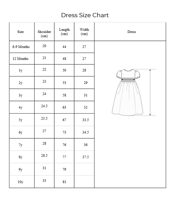 Gingham Rose Handsmocked Dress