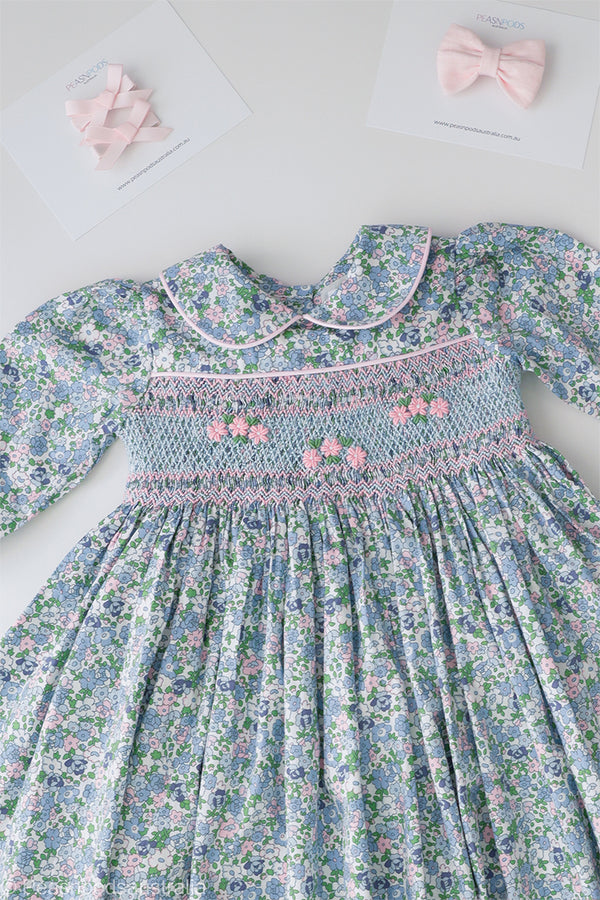 Iris Handsmocked Dress