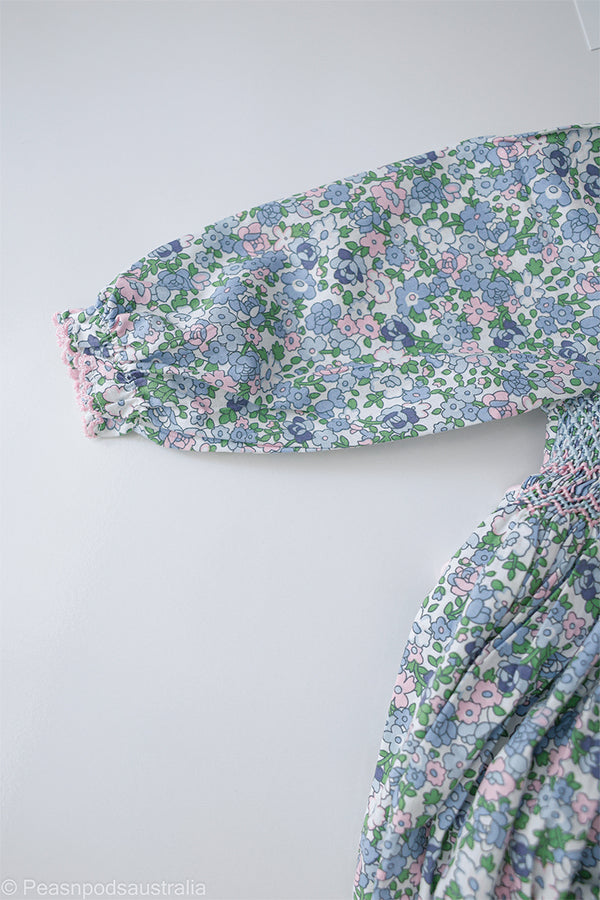 Iris Handsmocked Dress