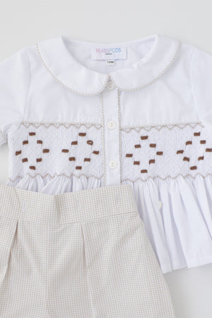 George Gingham Boys Set