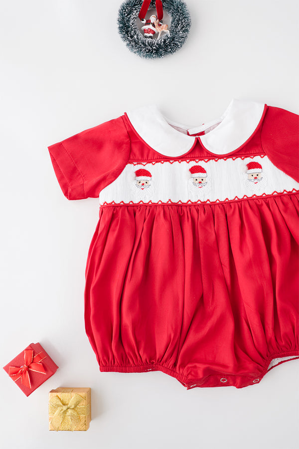 Santa Boys Bubble Romper ( Pre Order )
