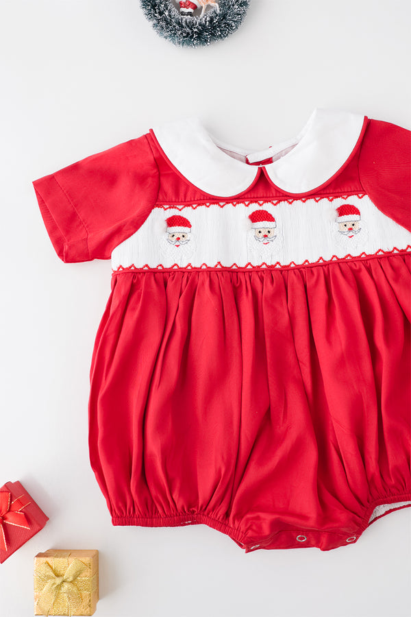 Santa Boys Bubble Romper ( Pre Order )