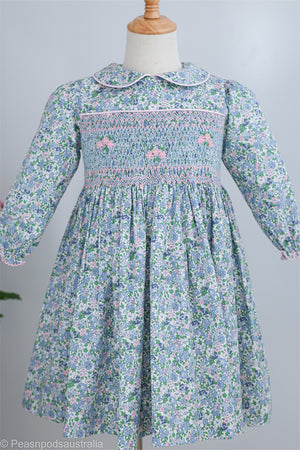 Iris Handsmocked Dress