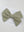 Green Linen Big Bow