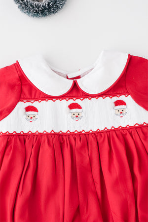 Santa Boys Bubble Romper
