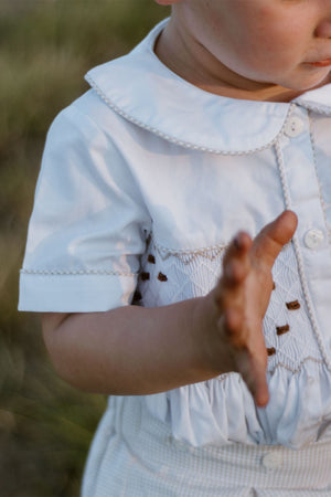 George Gingham Boys Set