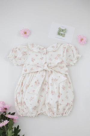 Arabella Handsmocked Romper