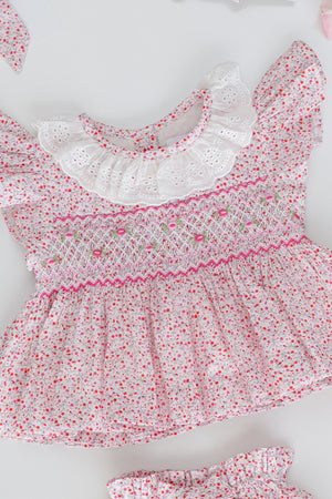 Elsie Handsmocked set