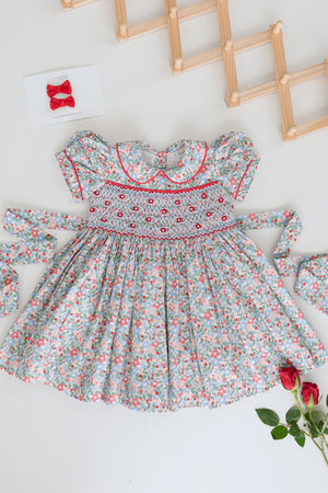 Cecily Handsmocked Dress