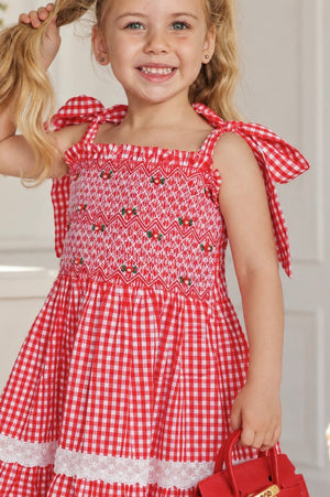 Merry Little Gingham Dress