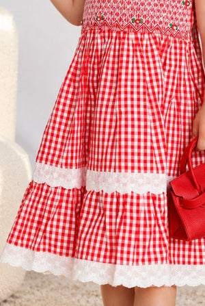 Merry Little Gingham Dress