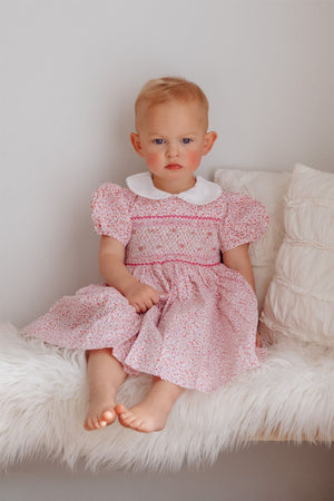 Elsie Handsmocked Dress
