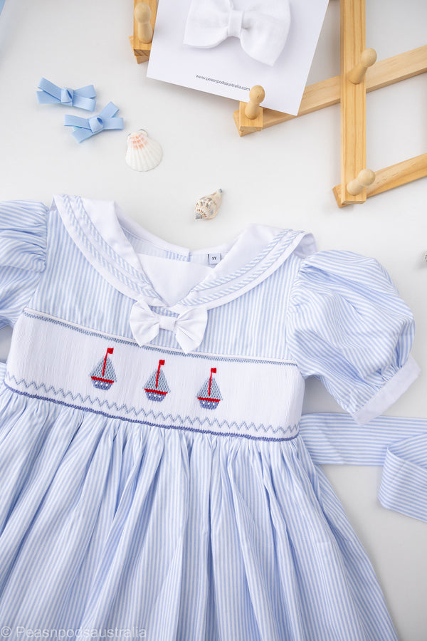 Blue Sailor Dress