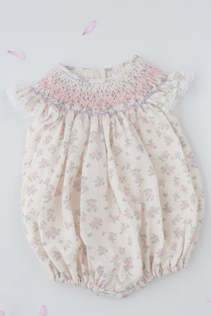 Violet Bishop Romper