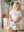 Green stripe Boys Short Set