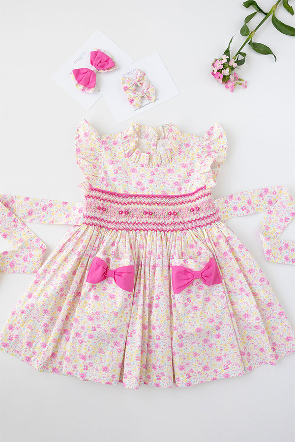 Hazel Handsmocked Dress