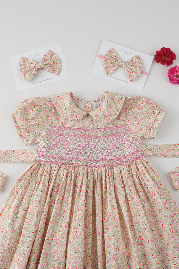 Mabel Handsmocked Dress