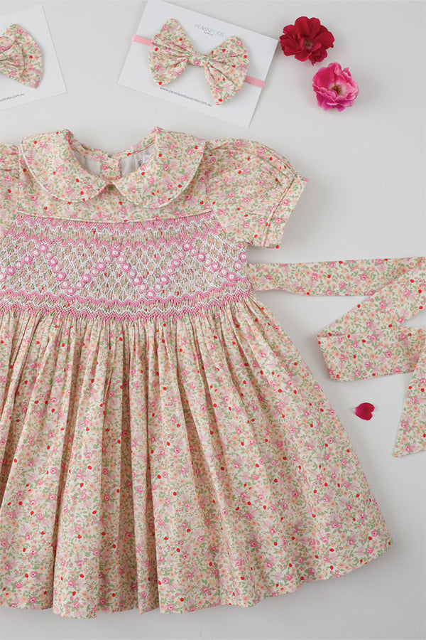 Mabel Handsmocked Dress