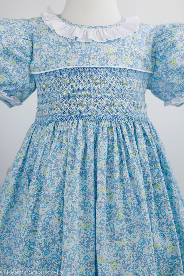 Evelyn Hand-Smocked  Dress