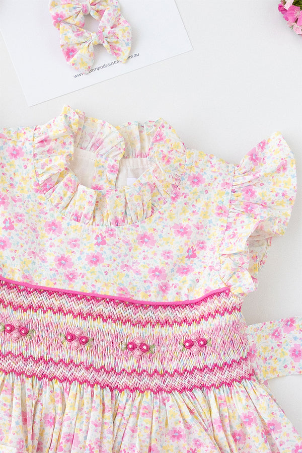 Hazel Handsmocked Dress