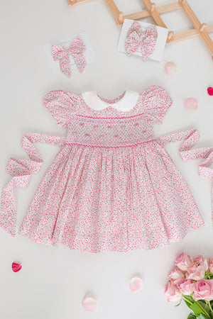 Elsie Handsmocked Dress