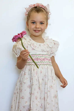 Arabella Handsmocked Dress