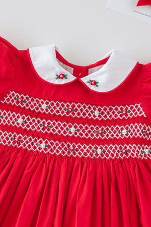 Holly Rose Handsmocked  Dress