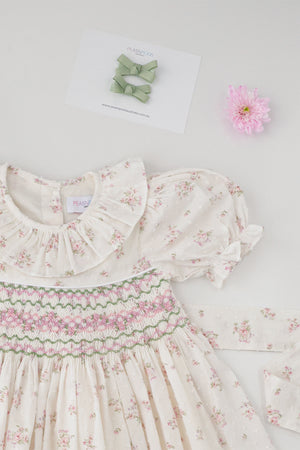 Arabella Handsmocked Dress