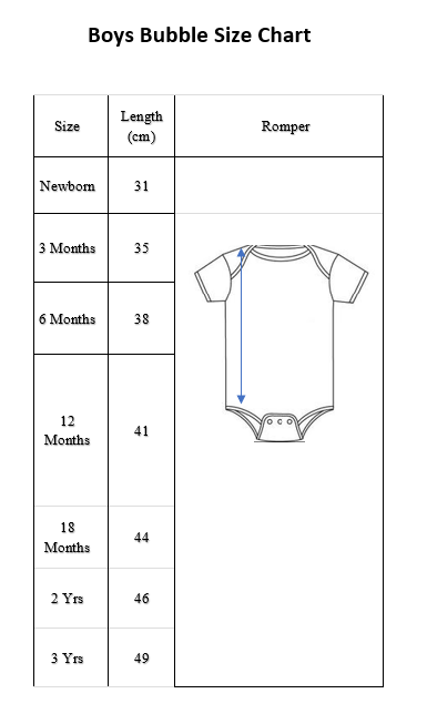 Santa Boys Bubble Romper ( Pre Order )
