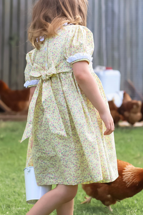 Buttercup Handsmocked Dress