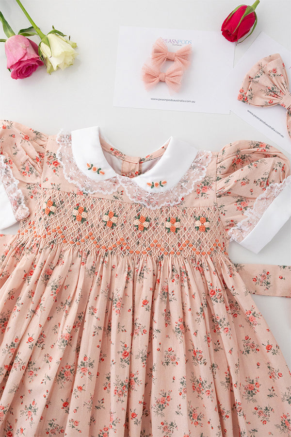 Arabella Hand-Smocked  Dress