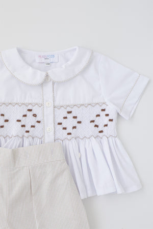 George Gingham Boys Set