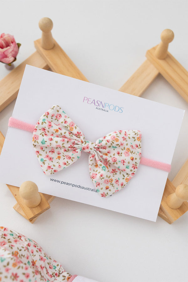Peony Blush Baby Headband
