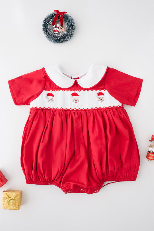 Santa Boys Bubble Romper ( Pre Order )