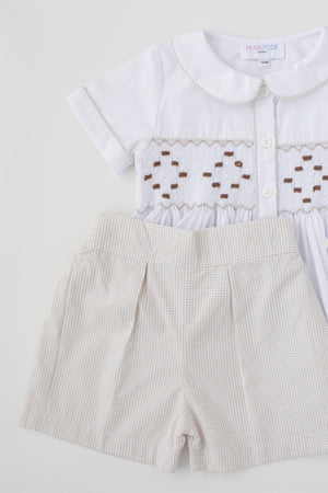 George Gingham Boys Set