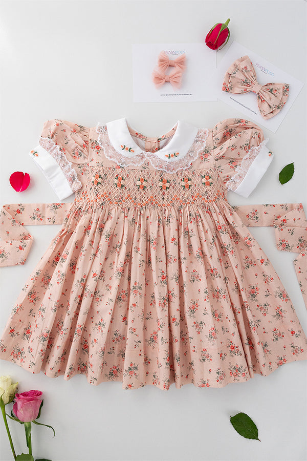 Arabella Hand-Smocked  Dress