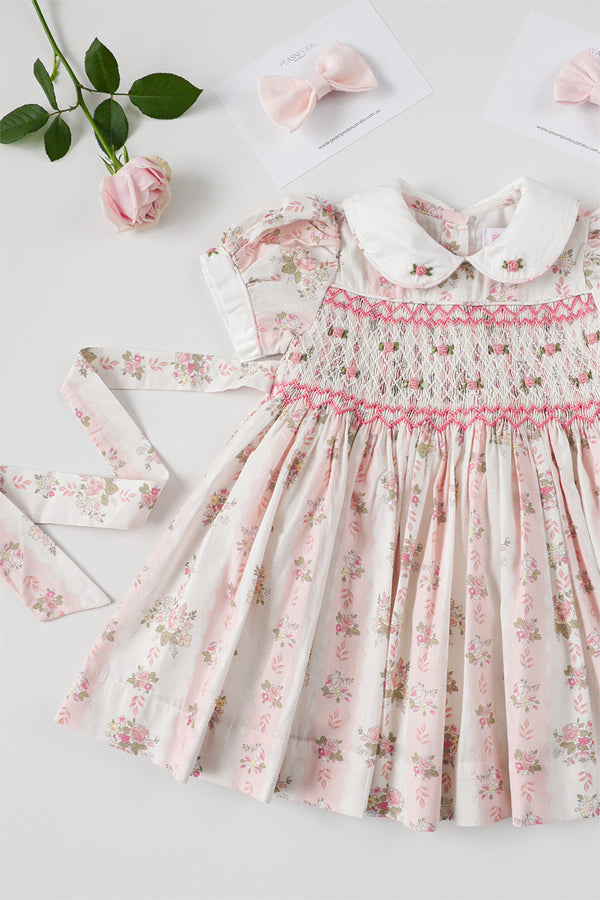 Adeline Handsmocked Dress