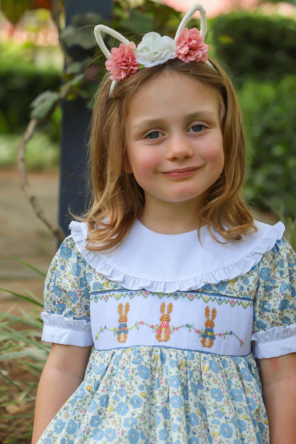 Bunny Smocked Dress