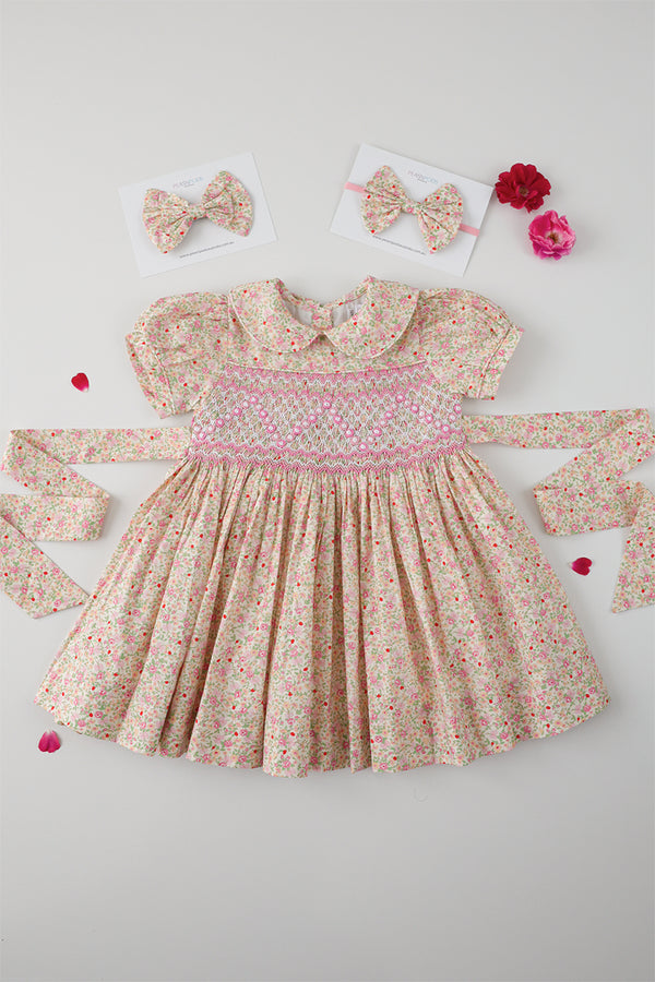 Mabel Handsmocked Dress