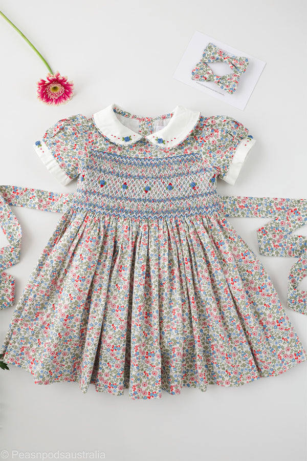 Holly Hand-Smocked  Dress