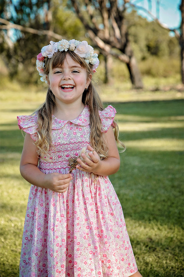 Aurora HandSmocked  Dress