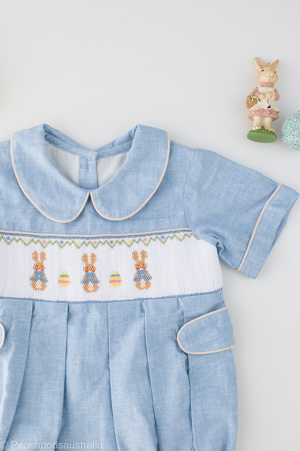 Easter Bunny Boys Romper