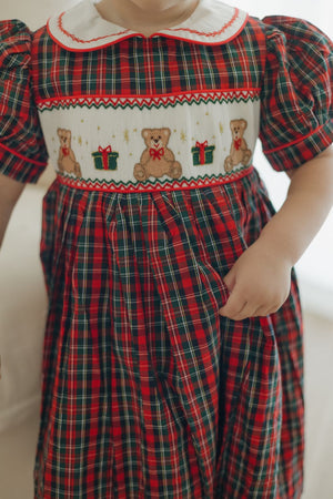 Christmas Teddy  Dress