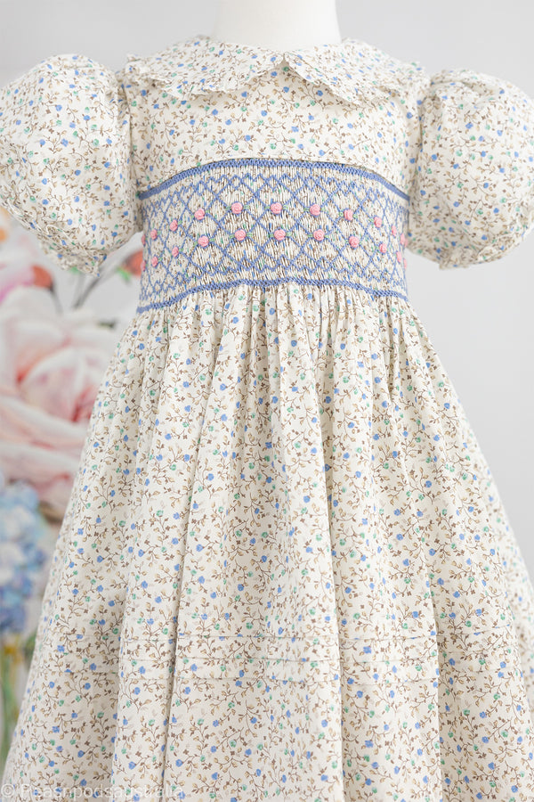 Amelia Hand-Smocked Dress