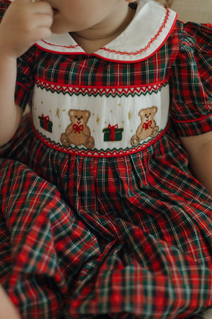 Christmas Teddy  Dress
